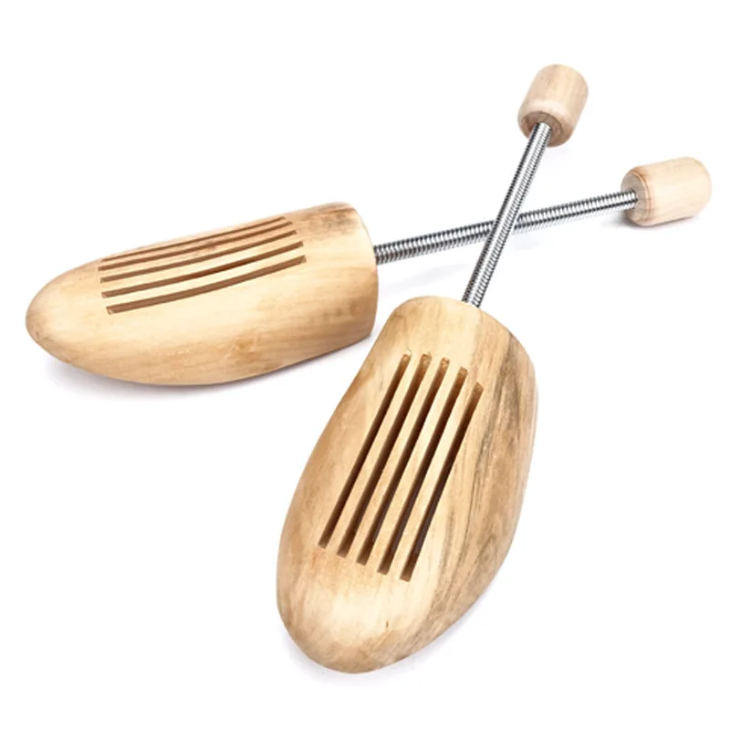 2Pcs Wood Shoes Stretcher Wooden Shoe Trees Anti Deformation Men Woman Spring Shoes Tree Shaping Anti Wrinkle Shoe Lasts
