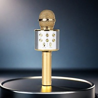 Bluetooth Karaoke Microphone Wireless Karaoke Mic for Adults Kids Singing - Perfect Toys for Girls Birthday Gifts