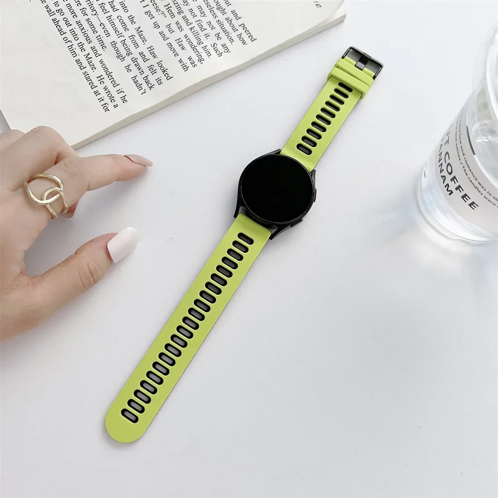 Силиконовый ремешок для Xiaomi Redmi Watch 5 Active Lite, спортивный ремешок для Redmi Watch 5 Lite, активный дышащий ремешок Correa 22 мм