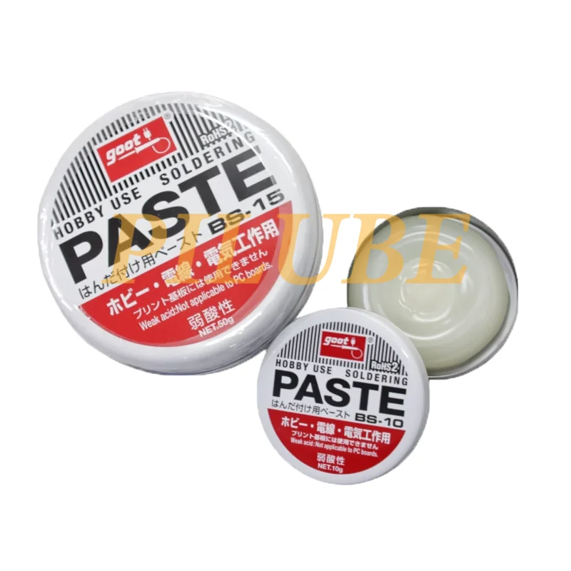 GOOT Paste BS-10 BS-15 BS-2 for Precision Soldering Smooth Wetting and Reliable Joint Strength Original Product