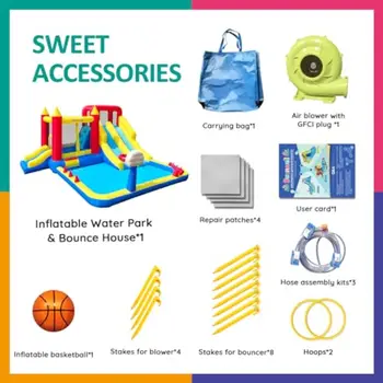 8 最佳銷售 充氣彈跳床水滑梯 - №2