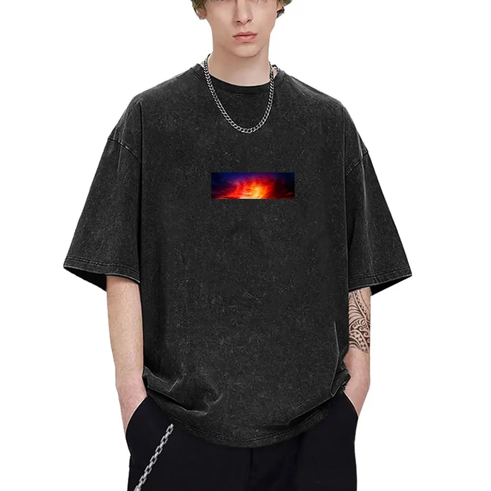 

Washed Vintage Rapper Timal Caliente Trop Album Graphic T-shirt Men Women Hip Hop Fashion T Shirts Male Casual Cotton T-shirts