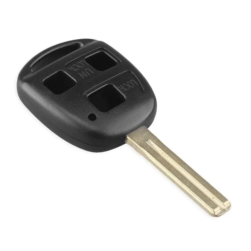Car Key Shell Case Fob 3 Button Remote Control for Lexus RX400h RX330 RX350 TOY48 2006 2007 2008 TOY48