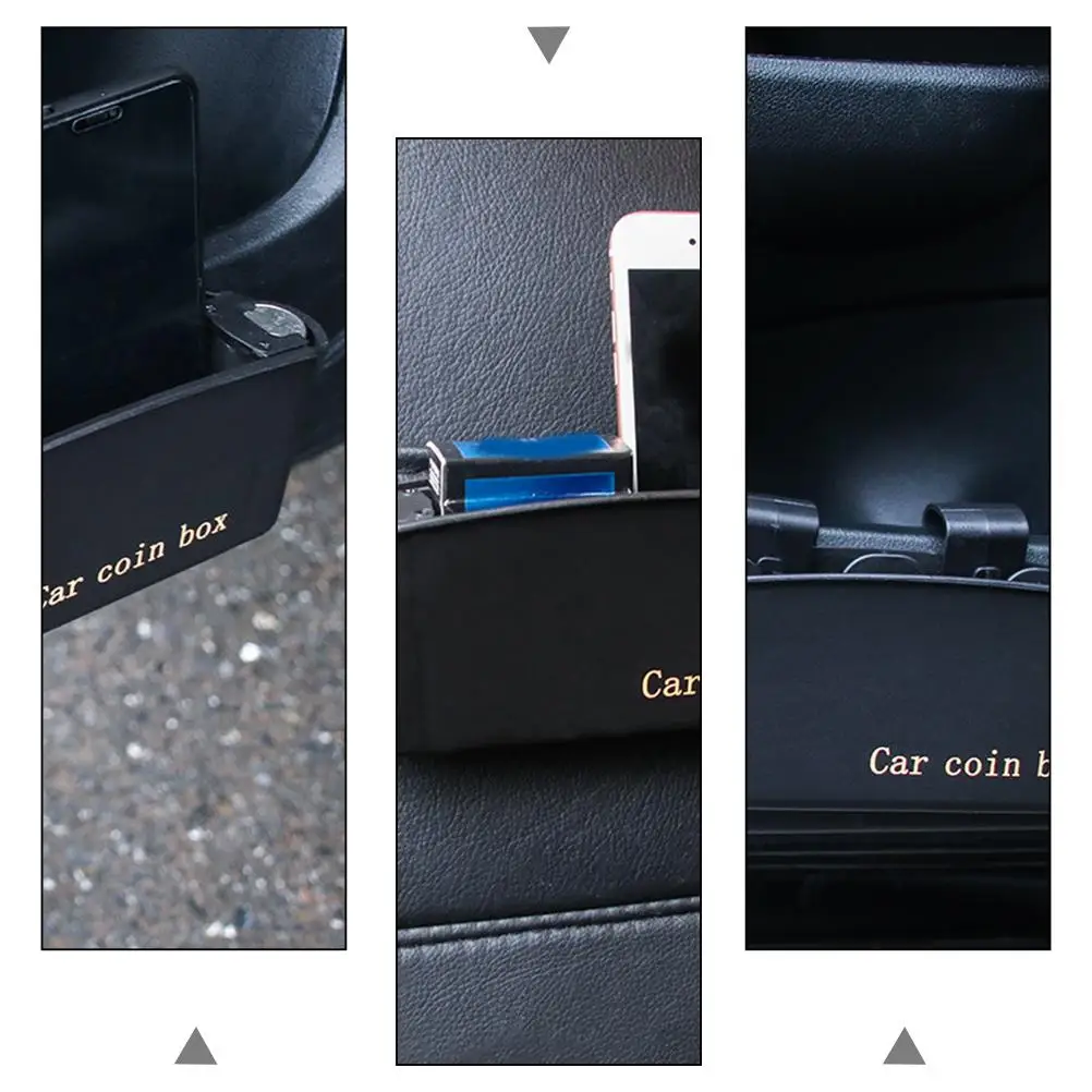 

2 Pcs Storage Trash Can Bin Front Seat Organizer Pp Decoration Supplies