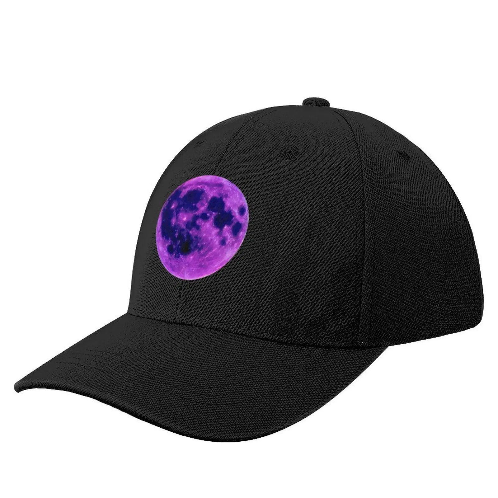 Purple Moon Baseball Cap Fishing cap Christmas Hat sun hat Wild Ball Hat Mens Women's