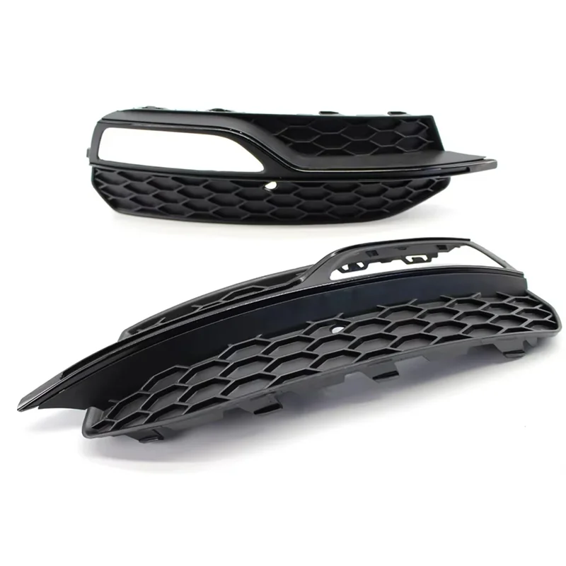 

1 Pair Front Bumper Fog Light Grille Cover Fog Light Frame For A3 Sline S3 2014-2017 8V3807681 8V3807682