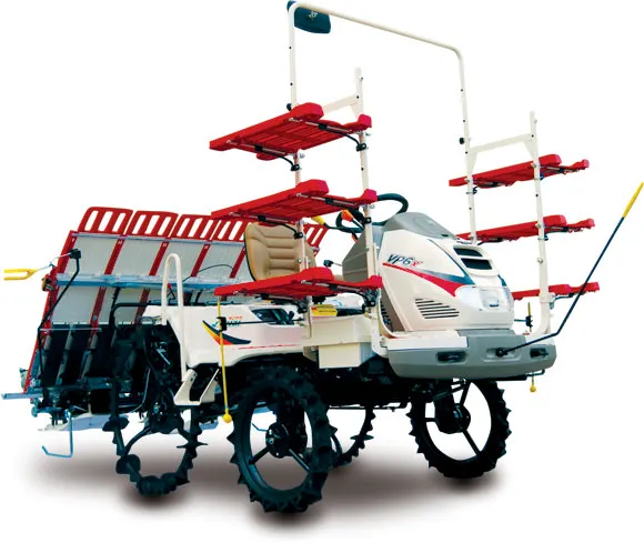 YR 60D Brand Riding Type Rice Transplanter High Speed Rice Transplanter