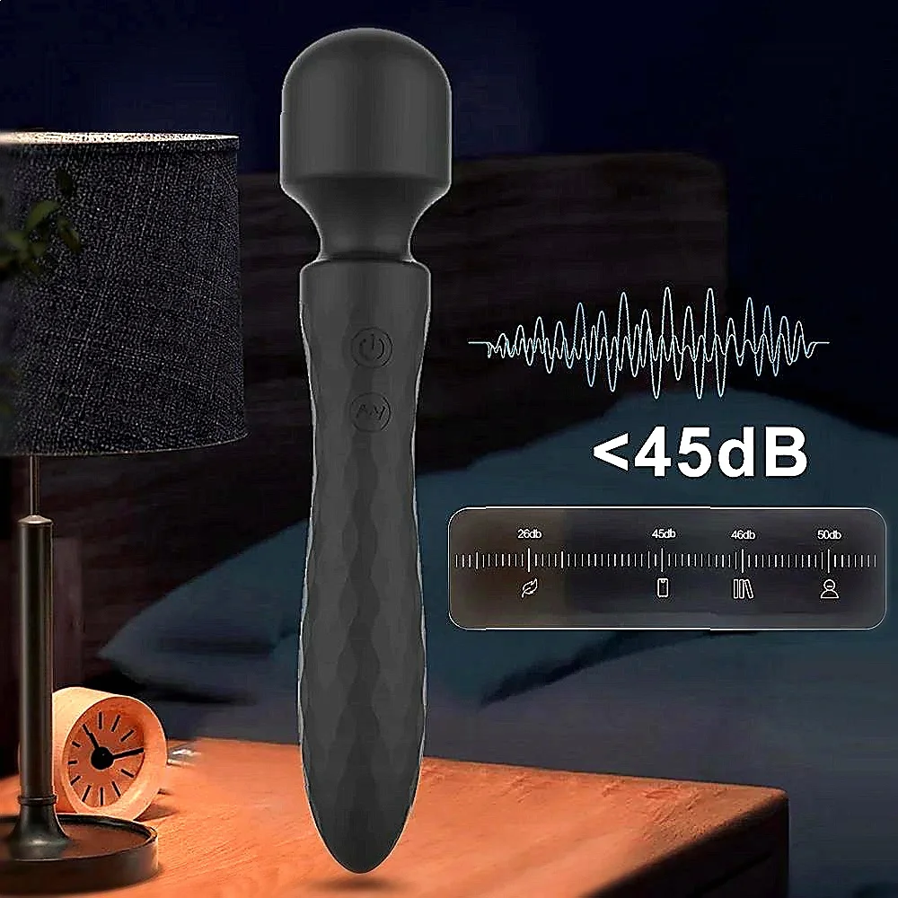 يتميز هزاز المحرك المزدوج بتقنية العصا السحرية AV لتدليك G Spot وتحفيز البظر من خلال عشرة أوضاع اهتزاز #2