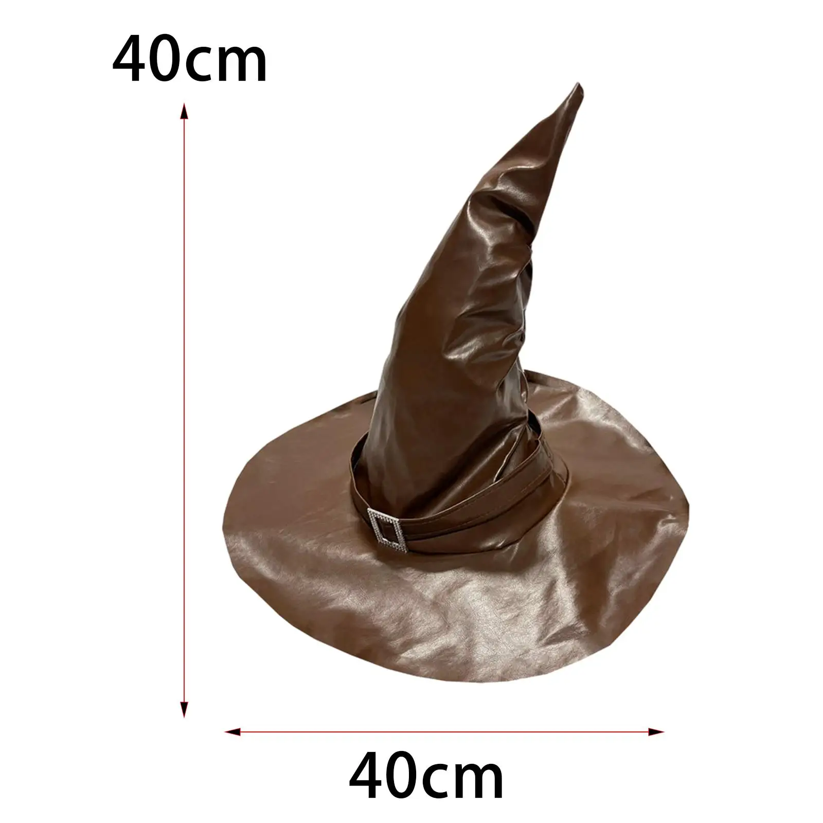 Halloween Witch Hat Decoration cappello a punta copricapo a tesa larga accessorio per Costume per Masquerade Halloween Party Favors Carnival