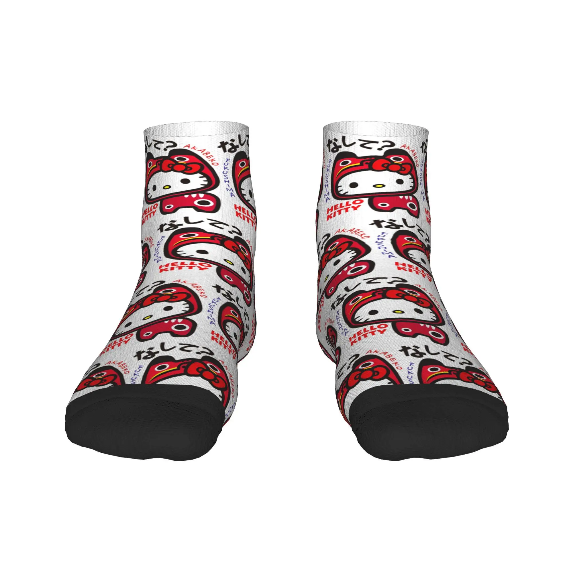 

Hello Kitty Cute Tiger Socks Korean Ankle Socks Summer Anti Slip Couple Breathable Design Skateboard Casual Sock