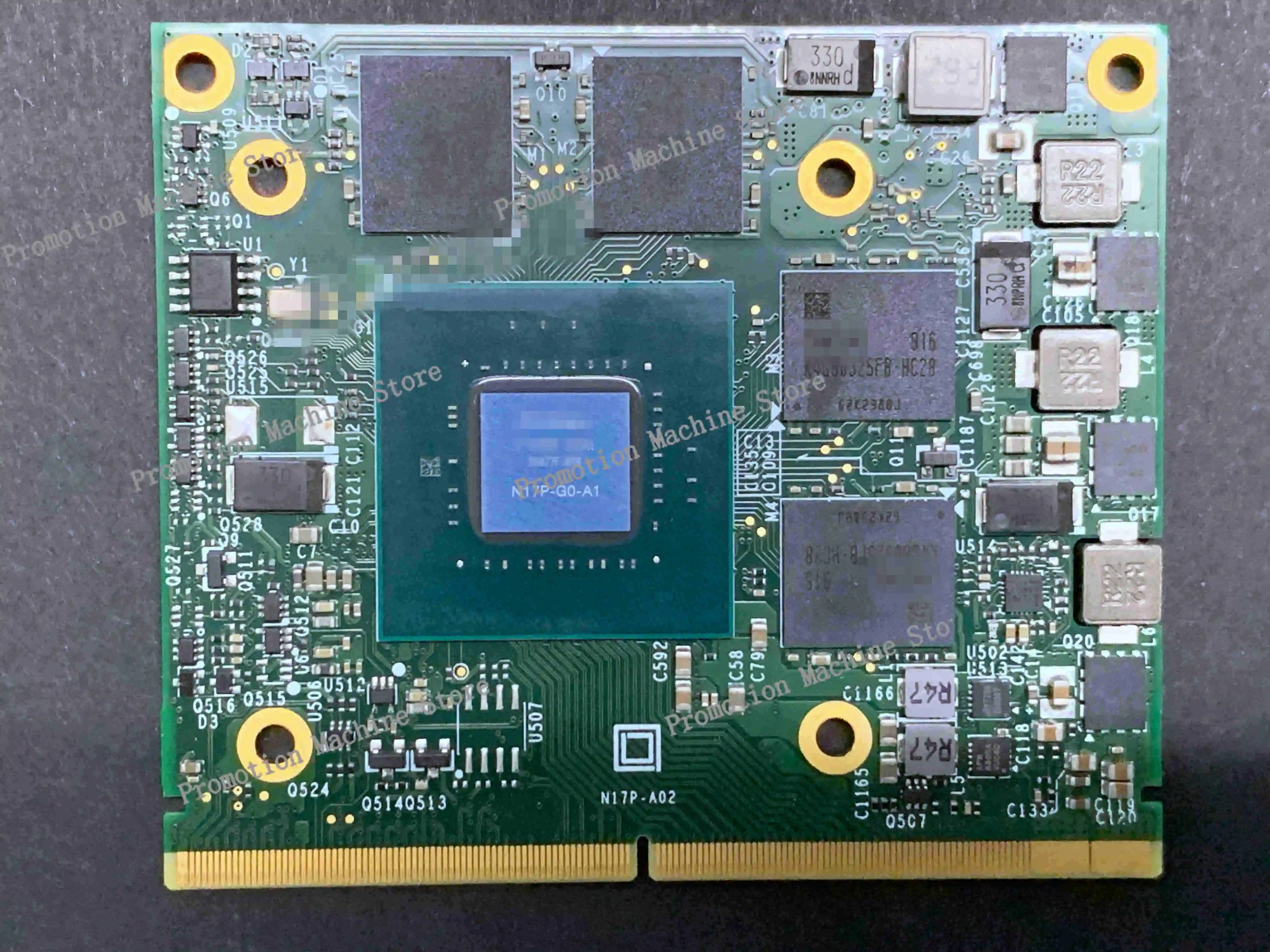 Novo para dell hp geforce gtx 1050 4gb mxm3.0 tybe-a placa gráfica de vídeo gpu N17P-G0-A1