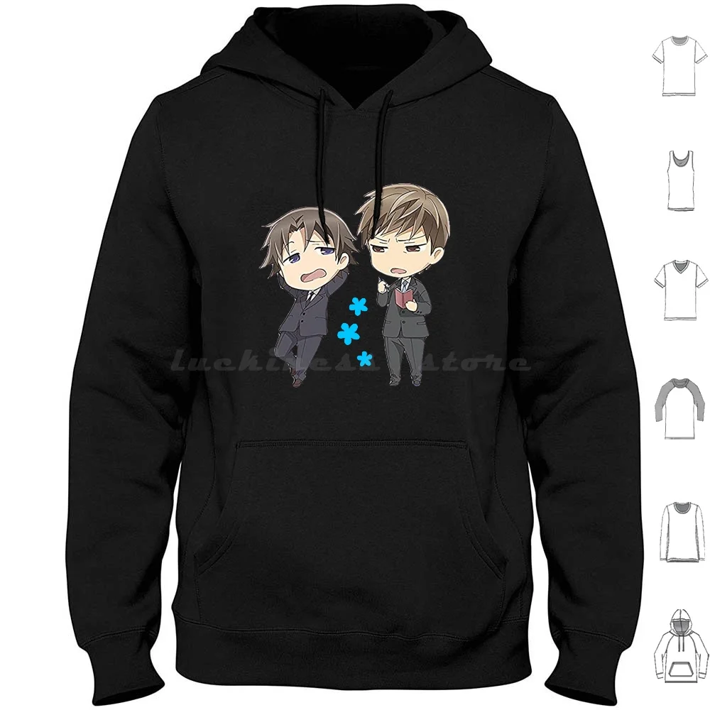 Junjou Mistake Hoodies Long Sleeve Junjou Mistake Junjou Romantica Anime Manga Yaoi Bl Boys Love Boy X Boy Flower Cute