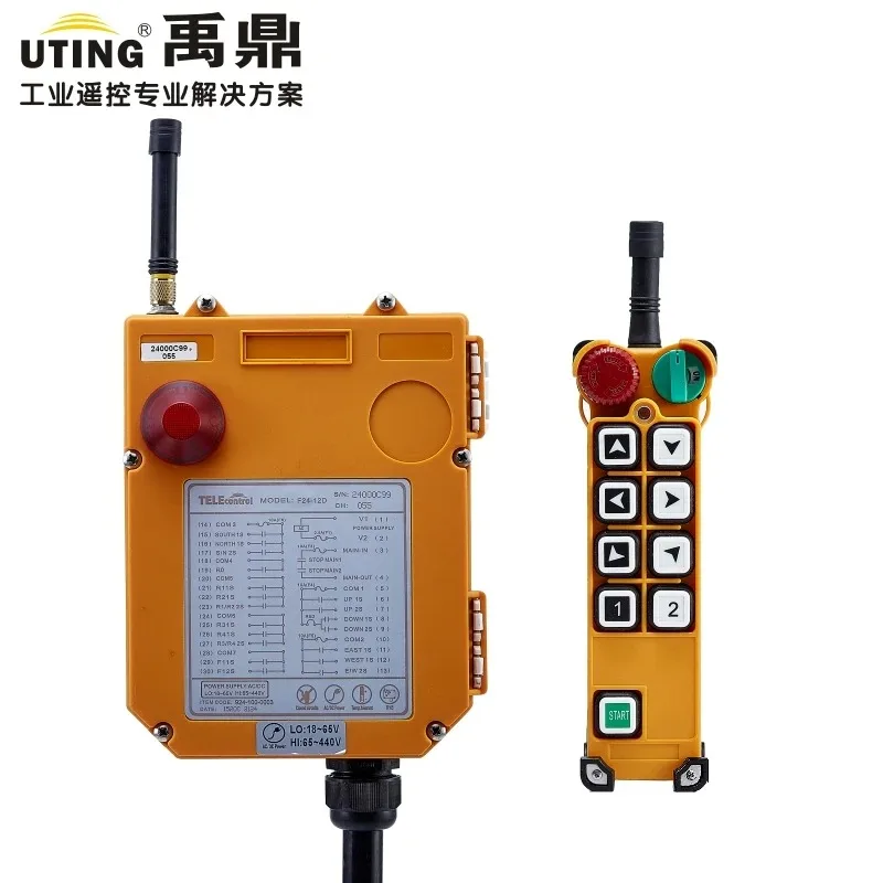 F24-8S(include 1 transmitter 1 receiver)/crane Remote Control /wireless remote control/UTING remote control