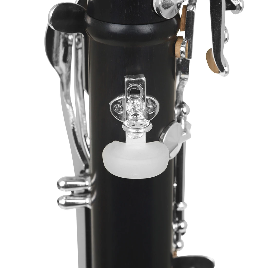 

8 шт./компл., подставка для большого пальца для кларнета, аксессуары для деревянных духовых инструментов, силикагель, держатель для пальцев для деталей музыкальных инструментов кларнета