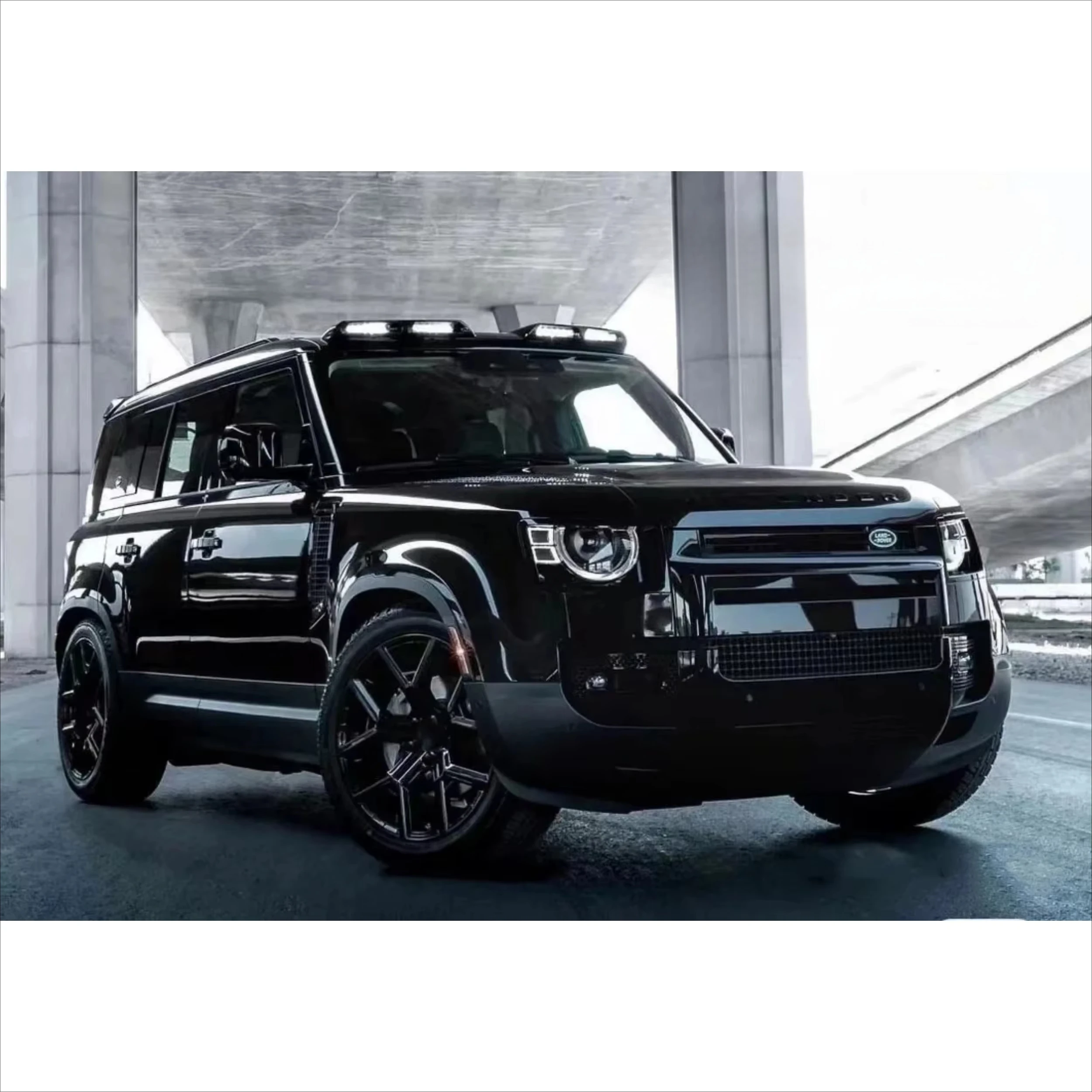 New High Quality  Car BodyKit  for  2020 Defender Black Version Kit  Include  Front and Rear Bumper Assembly