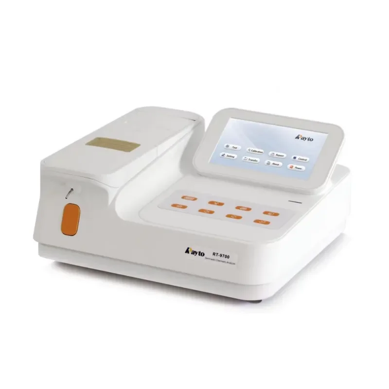 Rayto RT-9700 Semi-Automatic Chemistry Analyzer – Lab-Grade, 1-Year Warranty, OEM Support, US-Origin