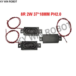 2PCS/Pair LCD Monitor/TV Speaker Horn 2W 8R 1837 3718 Loud speaker 8 ohms 2Watt 8R 2W 18*37MM thickness 9MM