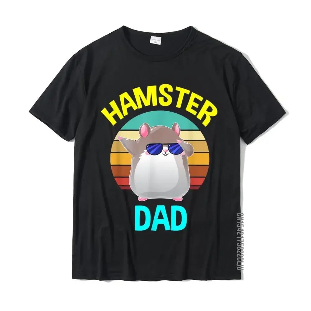 Hamster Dad Costume Lovers Gifts Men Kids T-Shirt Funny T Shirt Tops & Tees For Men Funny Cotton Design T Shirts