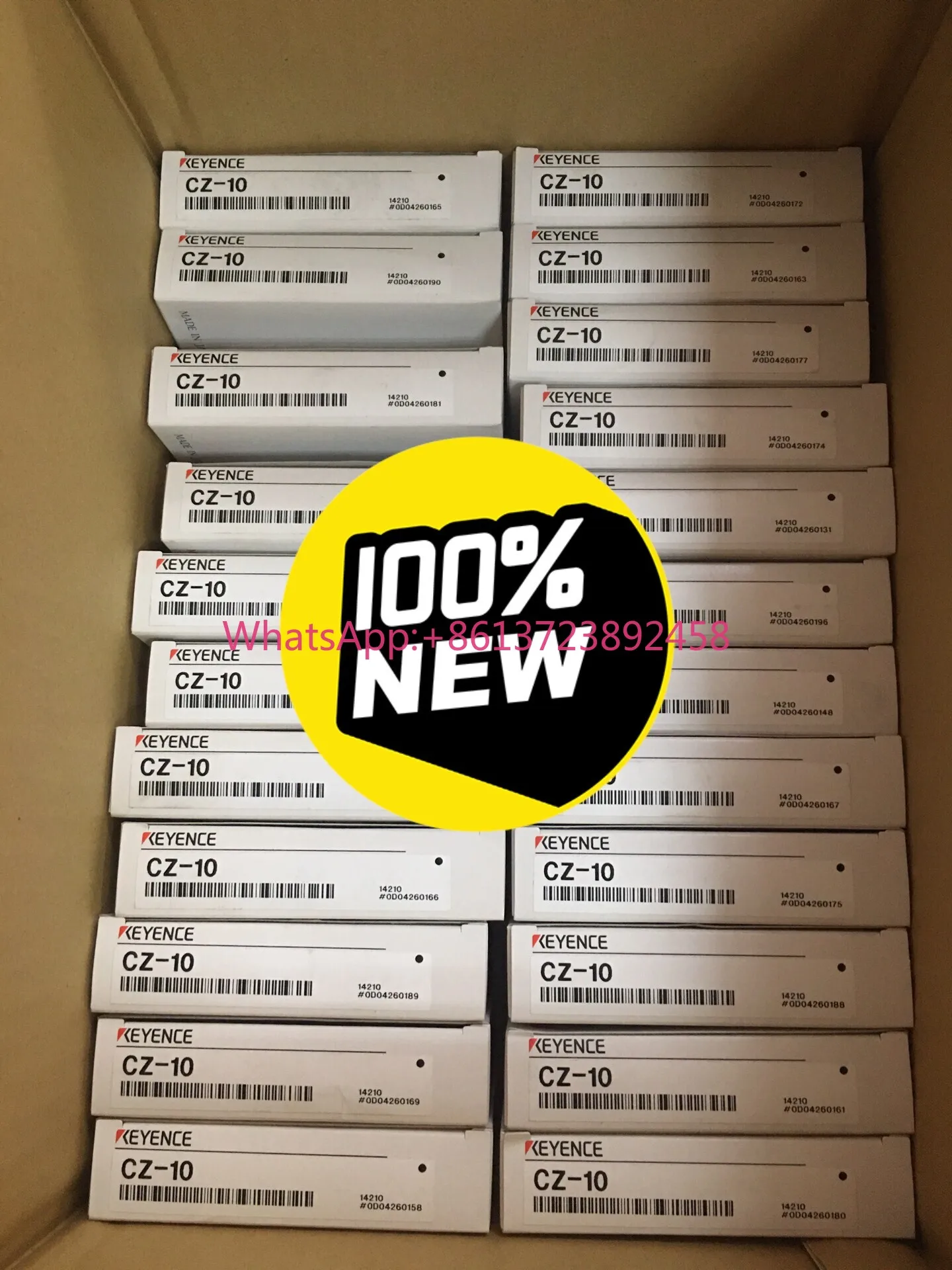 

CZ-10 KEYENCE fiber optic sensor CZ-10 2m