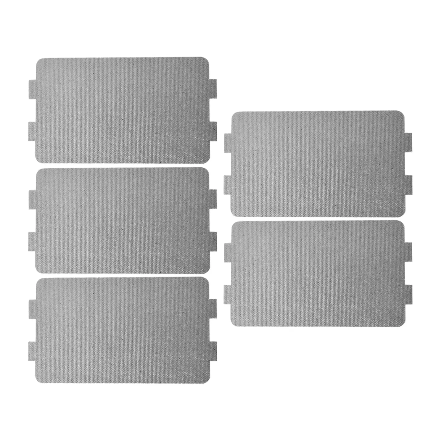 5pcs Universal Microwave Oven Mica Sheet Kitchen Accessories Wave Guide Waveguide Cover Sheet Plates 11.6 X 6.5cm