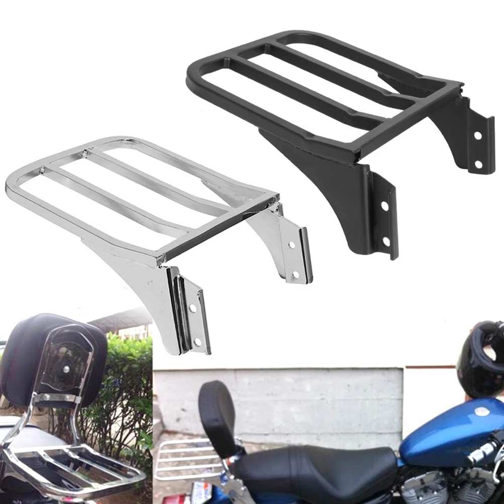 

Motorcycle Modification Luggage Rack Strong Steel Motorcycle Rack Bar 10 Pounds Maximum Load Bar Backrest Acesssories