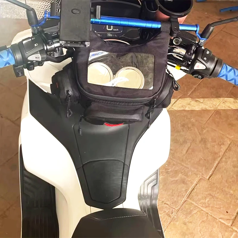For BMW C600 SPORT C650GT C400X C400GT GTS250 C600 Front Motorcycle Bag Touch Screen Waterproof Navigation Handlebar Storage Bag