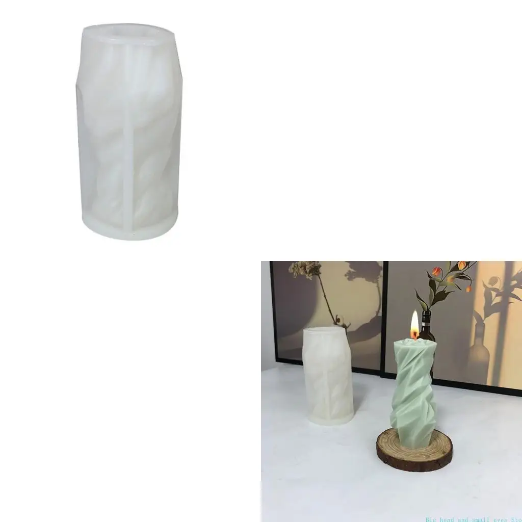 581C Diamond Pillar Silicone Molds Irregular Geometric Epoxy Resin Mold for DIY Chocolate Cake-Decoration
