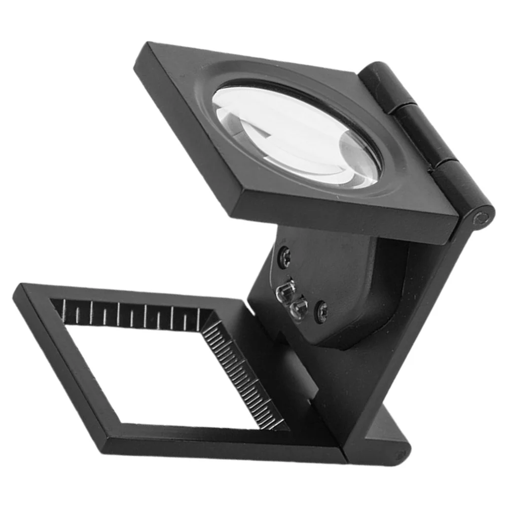 

Настольная лупа с подсветкой, 10-кратная оптическая складная лупа, весы для ювелирных изделий, коллекция монет, ремонта, портативная