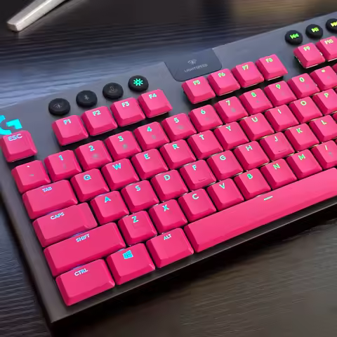 G913 Thickened Translucent Keycap for Logitech G913/G813/G915 Custom Original Handmade Keycaps for Mechanical Keyboard Gift DIY