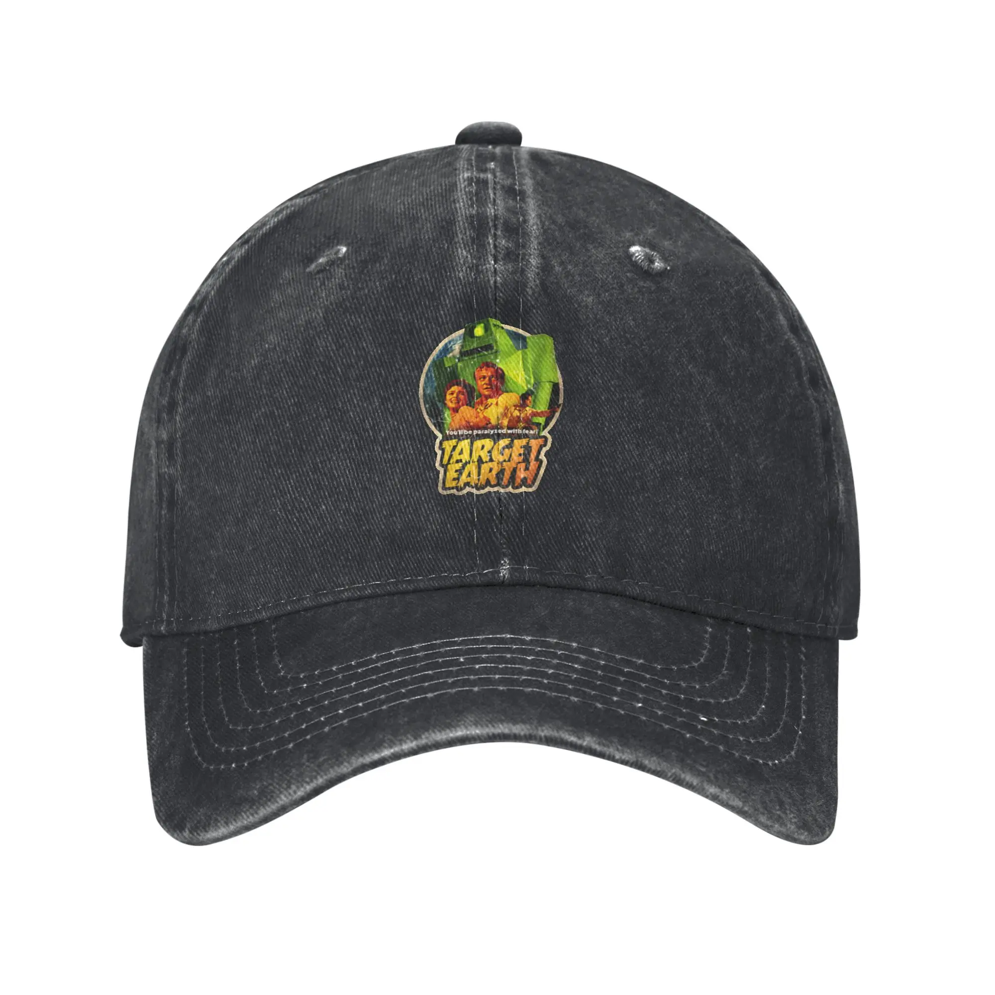 Fashion Target Earth (1954) baseball cap  Couples Cap
