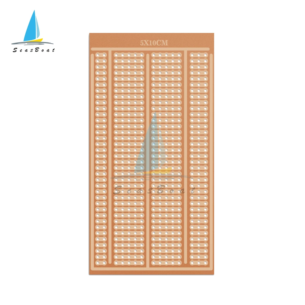 5PCS 5X10CM Universal Solderless PCB Test Breadboard Copper Prototype Paper Tinned Plate Joint Holes DIY 5x10cm