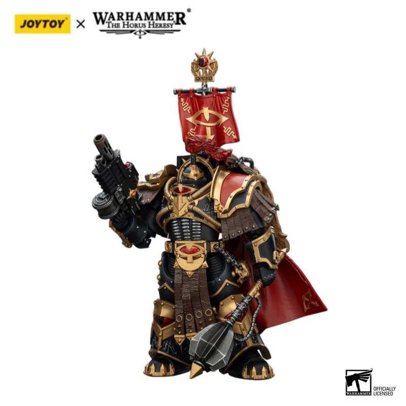 

JOYTOY Warhammer 40000/40k Sons of Horus Legion Cataphractii Praetor with Combi-Melta and Power Maul Action Figure Doll Model