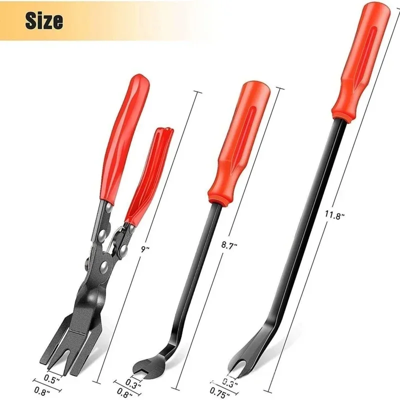 Car Headlight Repair Installation Tool Trim Clip Removal Pliers Van Door Panel Fascia Dash Upholstery Remover Tool Dropshipping