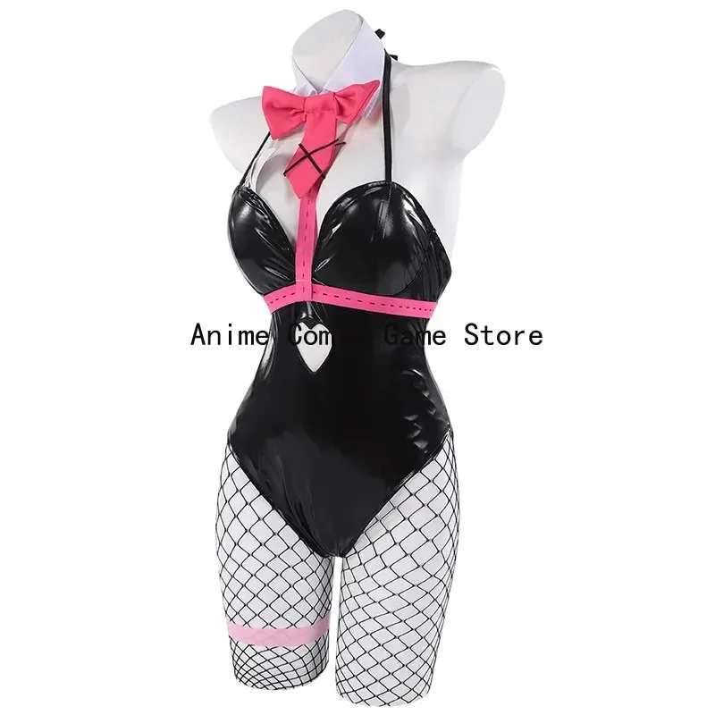 متوفر S-XL Mikuu تأثيري أرنب هول زي مثير Mikuu الأرنب بذلة ملابس حفلات الهالوين للنساء