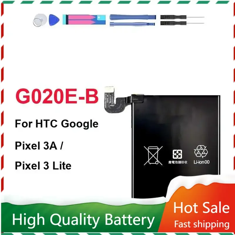 

G020E-B аккумулятор для телефона Google Pixel 3A Pixel 3 Lite Pixel 3 Lite, гарантия 3000 мАч + трек НЕТ