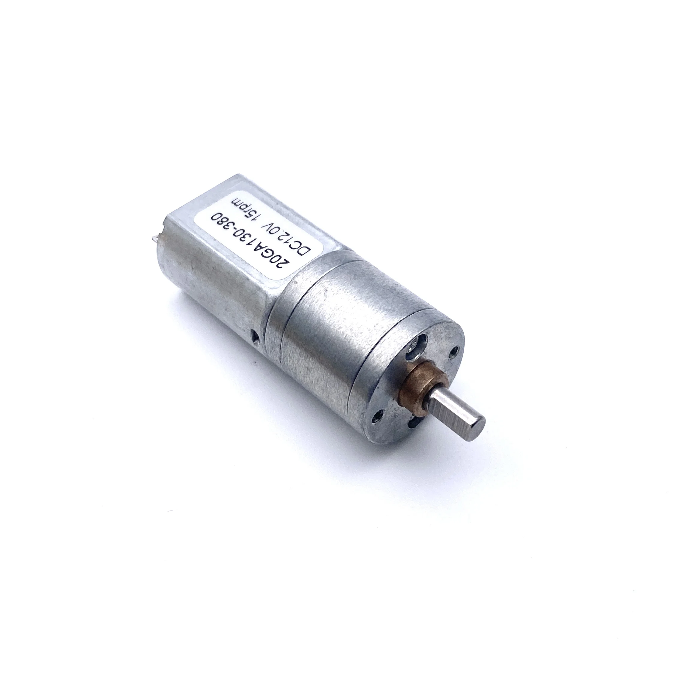 20GA-130 DC 3V 6V 12V 20MM diameter gear Motor Good for Intelligent robot electronic lock motor diy Dog feeder machine