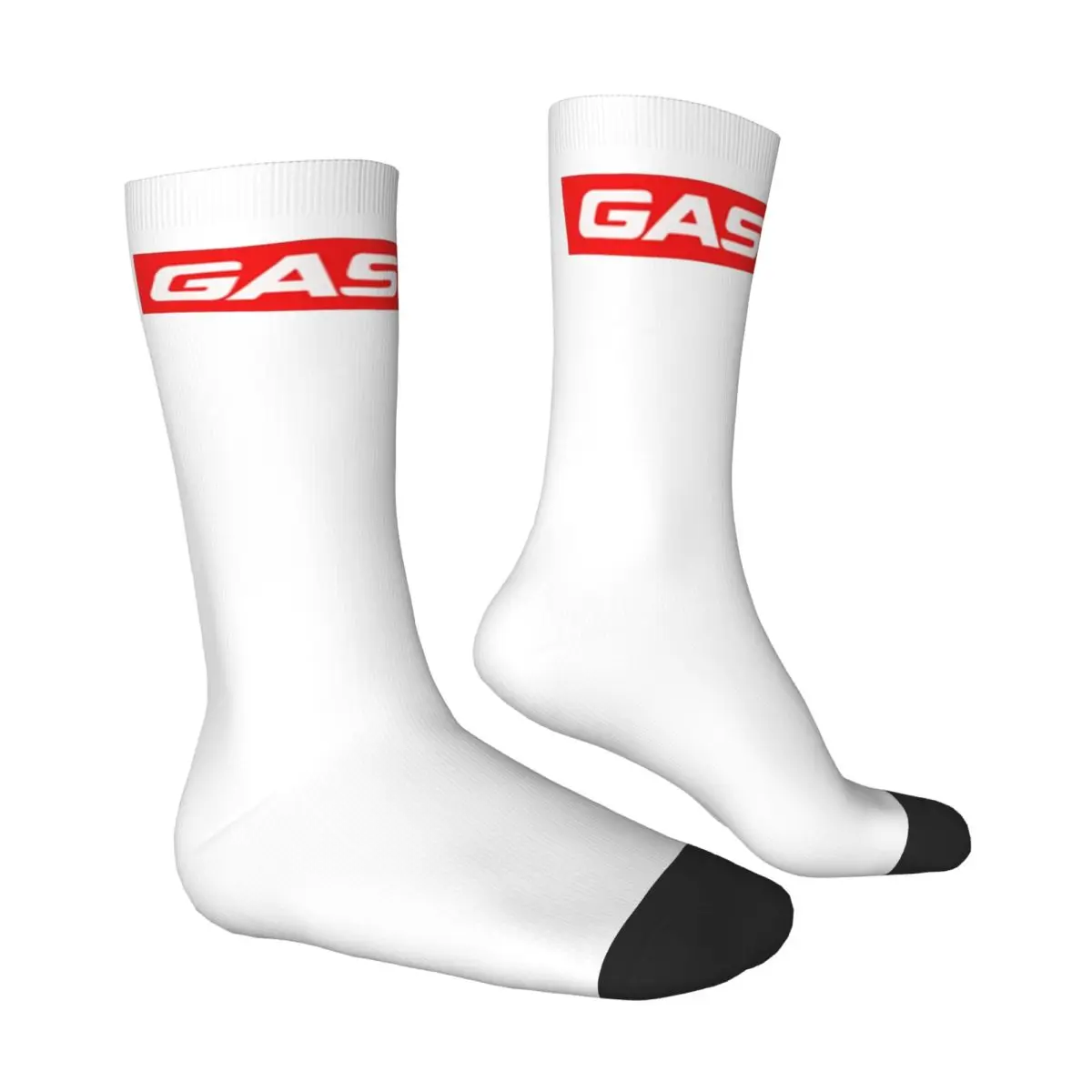 GasGas Socks Spring Stockings Novelty Men Breathable Socks Pattern Cycling Non Slip Socks