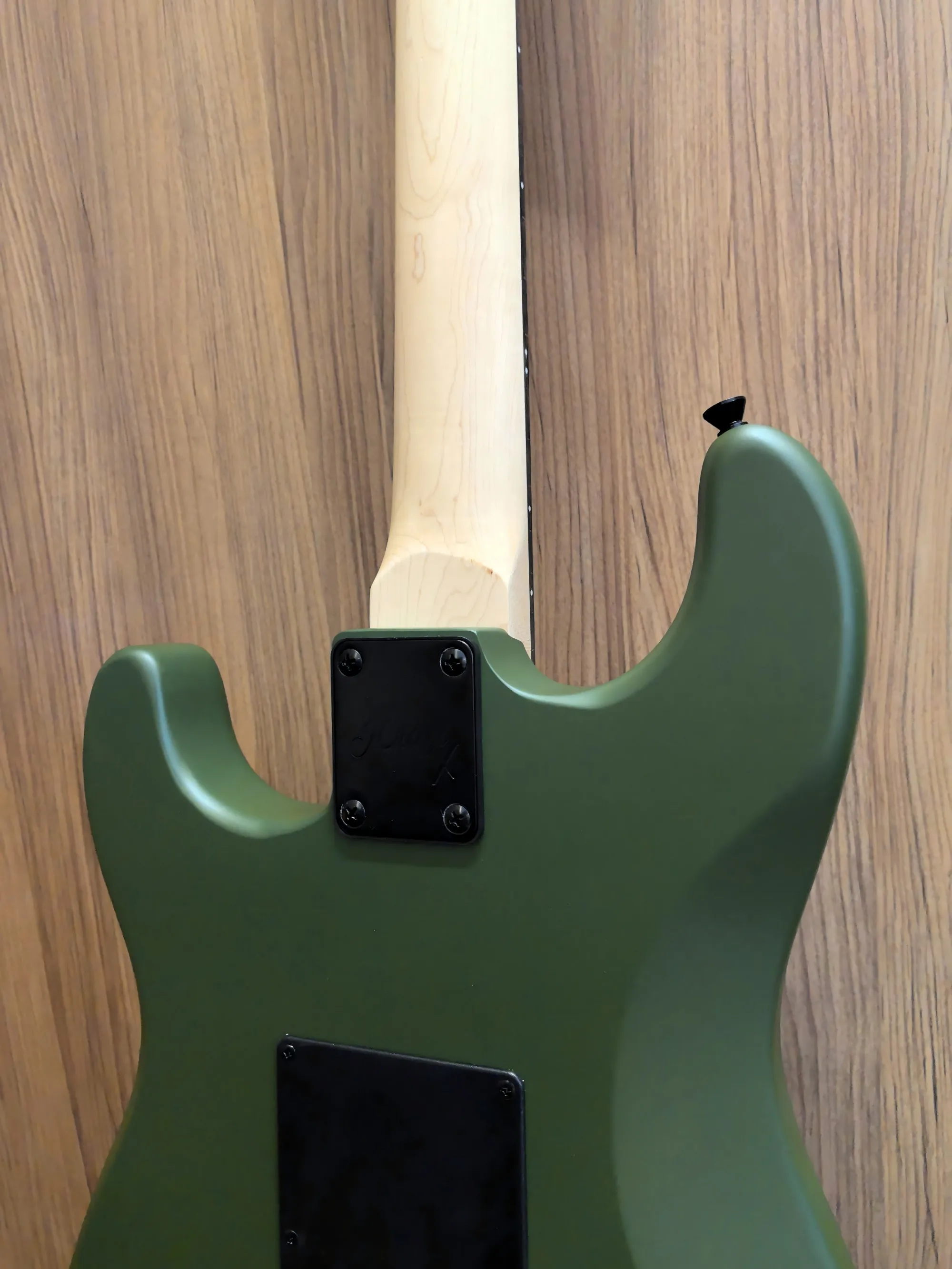 Factory directly selling, customizable, matte green peachwood 6 string electric guitar, in stock,shipped immediately upon order