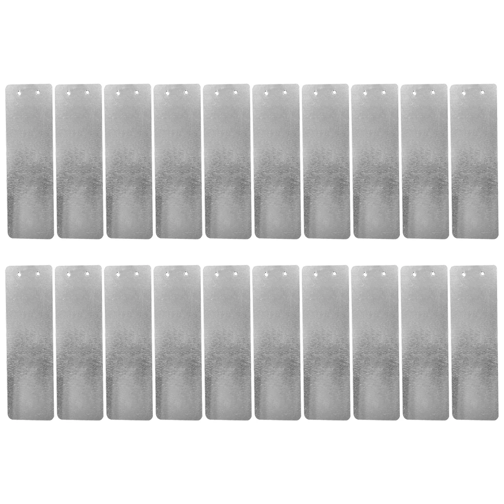 

20 Pcs Aluminum Plant Label Garden Markers Tags Gardening Plates Signs Stake Labels