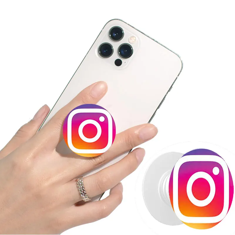 

Popped Phone Socket Mobile Phone Holder Socket Попсокет Stand Grip Tok Phones Cell Accessories For Iphone 17 16 15 14 13 Pro Max