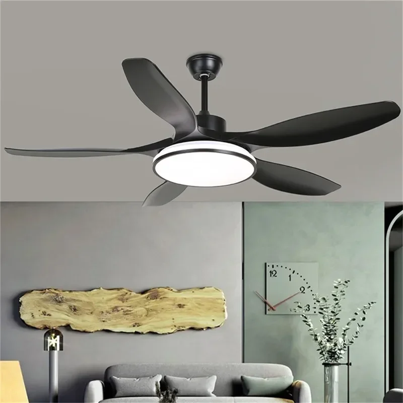 

CEDRIC Modern Fan Light Luxury Living Room Restaurant Bedroom Study LED Ceiling Fan Light Remote Electric Fan Light