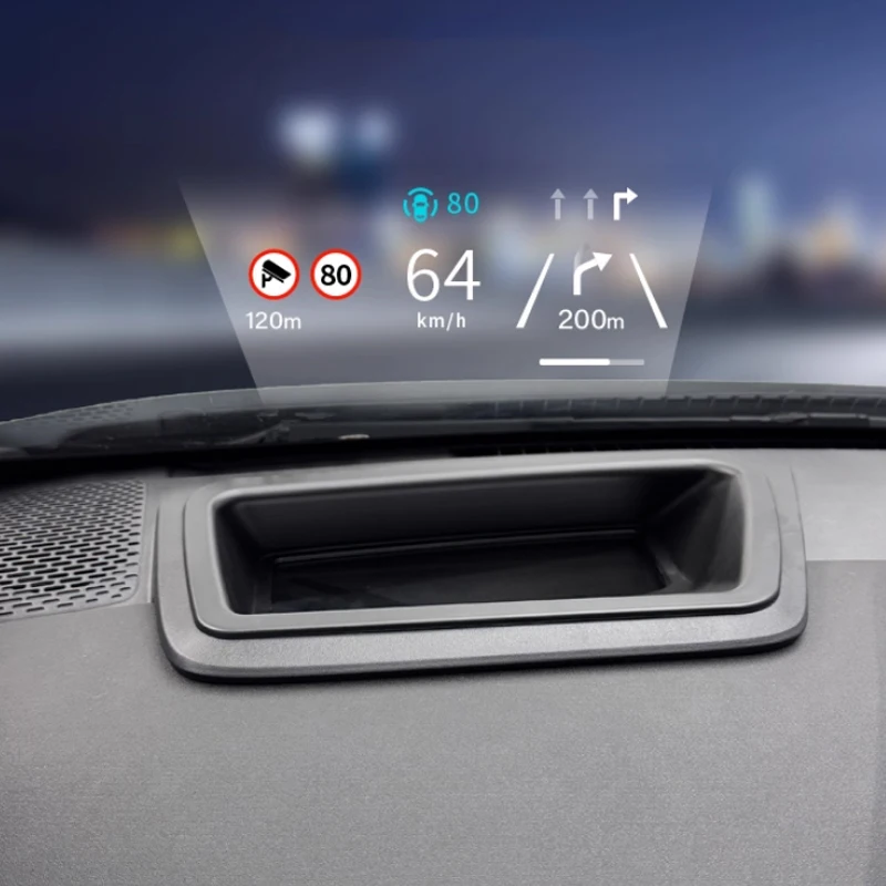 

For DEEPAL S05 2024 2025 Head Up Display Curved Protective Cover Instrument HUD Dust Cover Car Interior