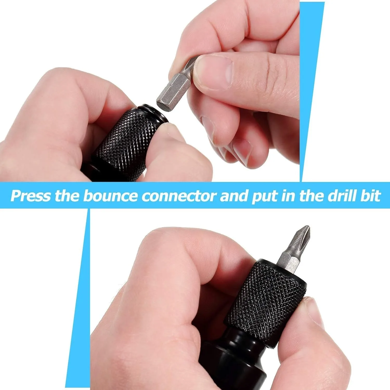 الإفراج السريع 1/2 بوصة محرك مربع إلى 1/4 بوصة عرافة أنثى محول مأخذ التوصيل محول تشاك محول للتأثير ومفتاح ربط السقاطة