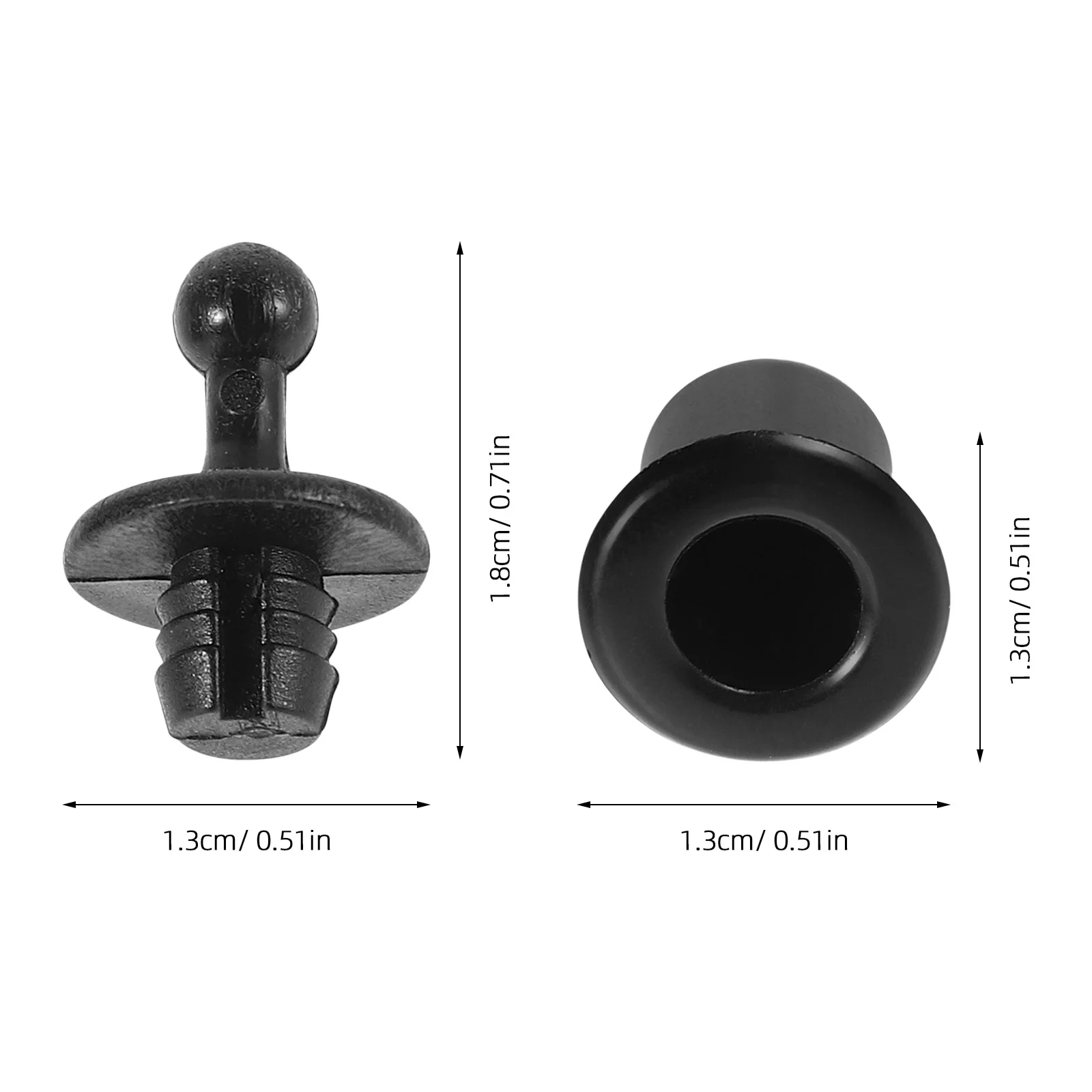 20 set Speaker Grille Clips For Acoustic Mesh Retainers Audio Panel Holders Durable Grill Mounting Fasteners For Diy Repair Car