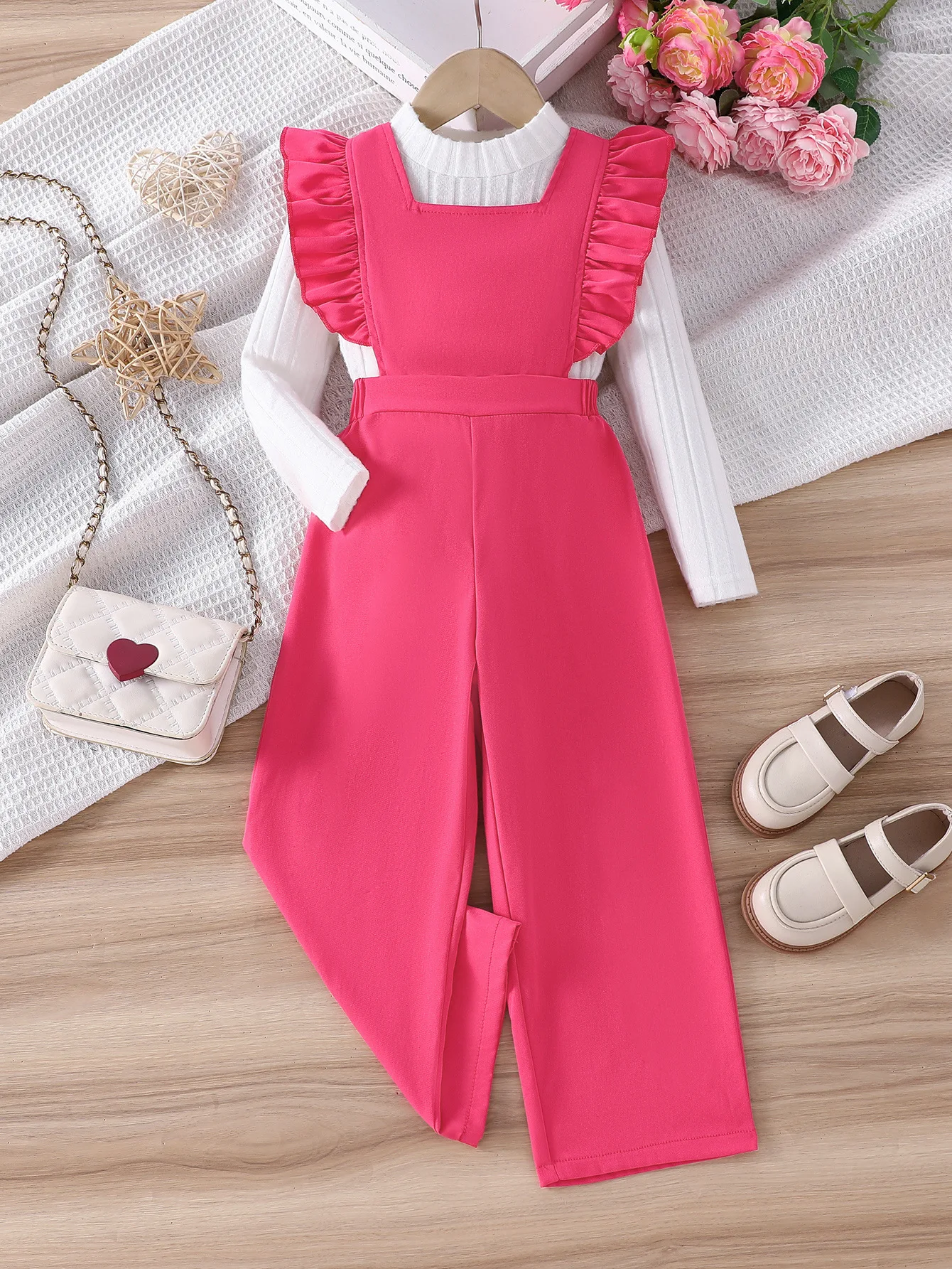 

Autumn Toddler Baby Girls'Jumpsuit Long Sleeve Fall Outfit 2025 Toddler Playwear Girl's Romper For Outdoor Age For 3-7Year