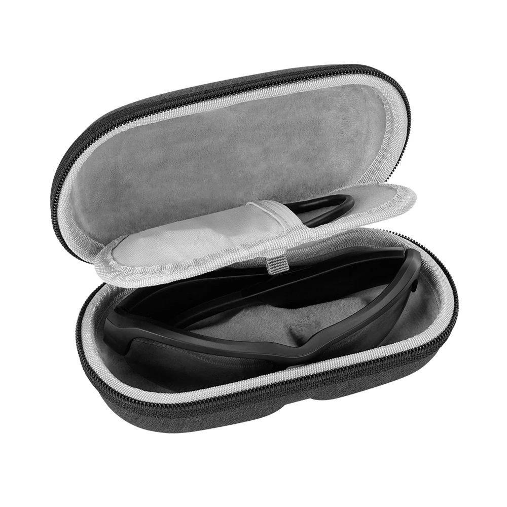 EVA Protective Case Compatible with Smart AR Glasses Portable Zipper Case for XREALOne/Thunderbird Air2 VR(CASE ONLY)