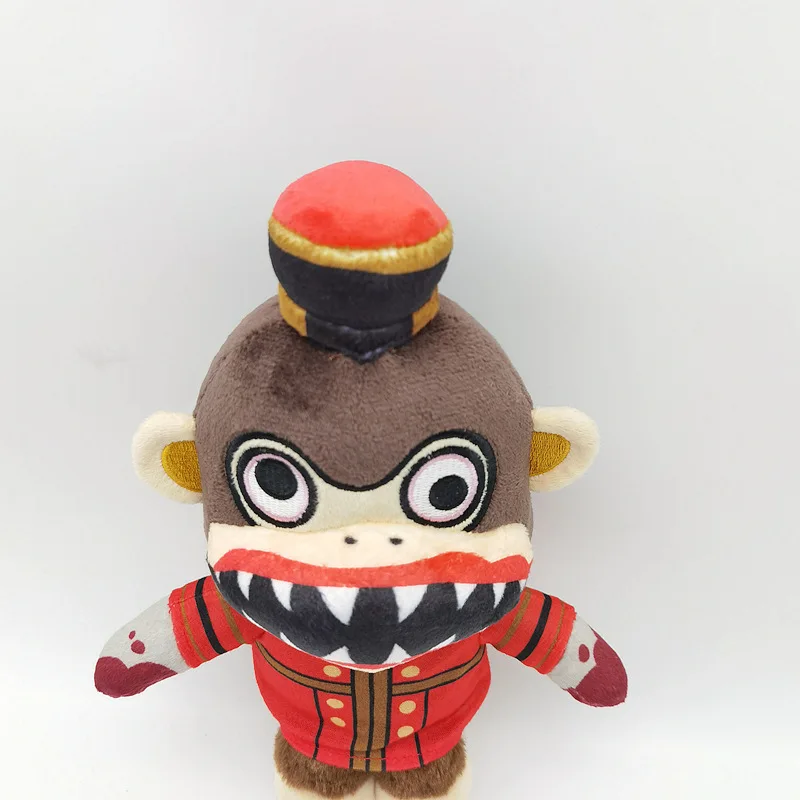 Boneca Anime de Pelúcia Macia para Crianças, Jogo Quente Leva Dois Espaços, Rei Macaco, Natal, Presente de Aniversário, 25cm