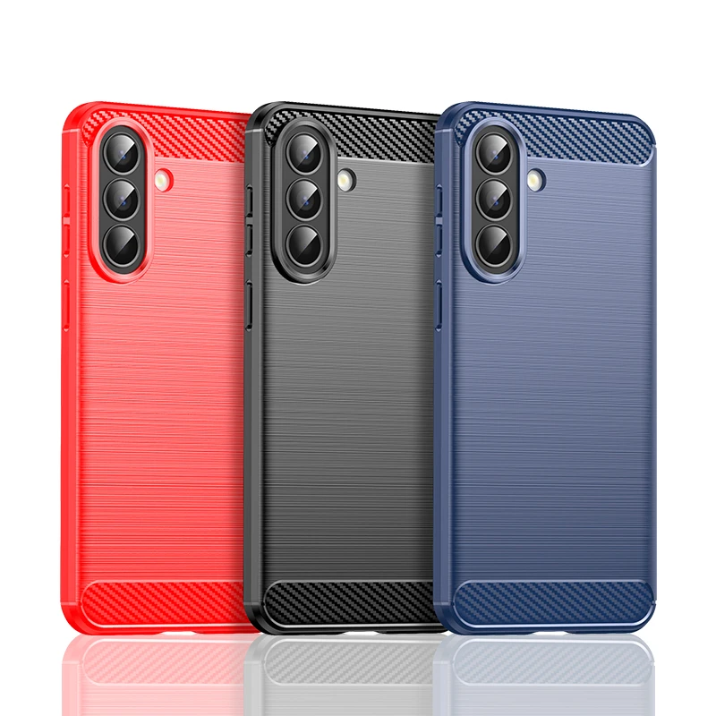 For Cover Samsung Galaxy Quantum 7 Case For Samsung Quantum 7 Soft Silicone Carbon Fiber Back Case For Samsung Quantum 7 Case