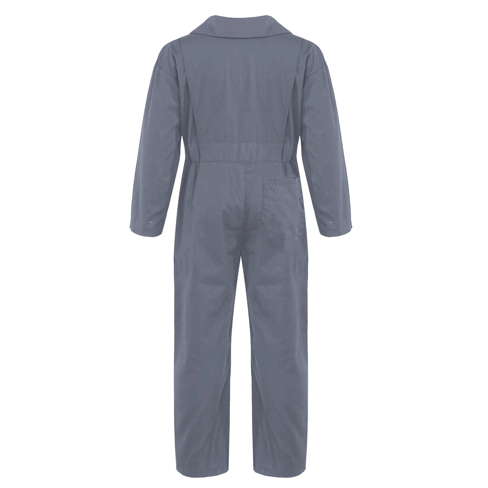 Teens Boys Mechanic Boiler Suit Costume Coverall Flightsuit Jumpsuit Dance Cosplay Role Play Dress Up Performance Coverall