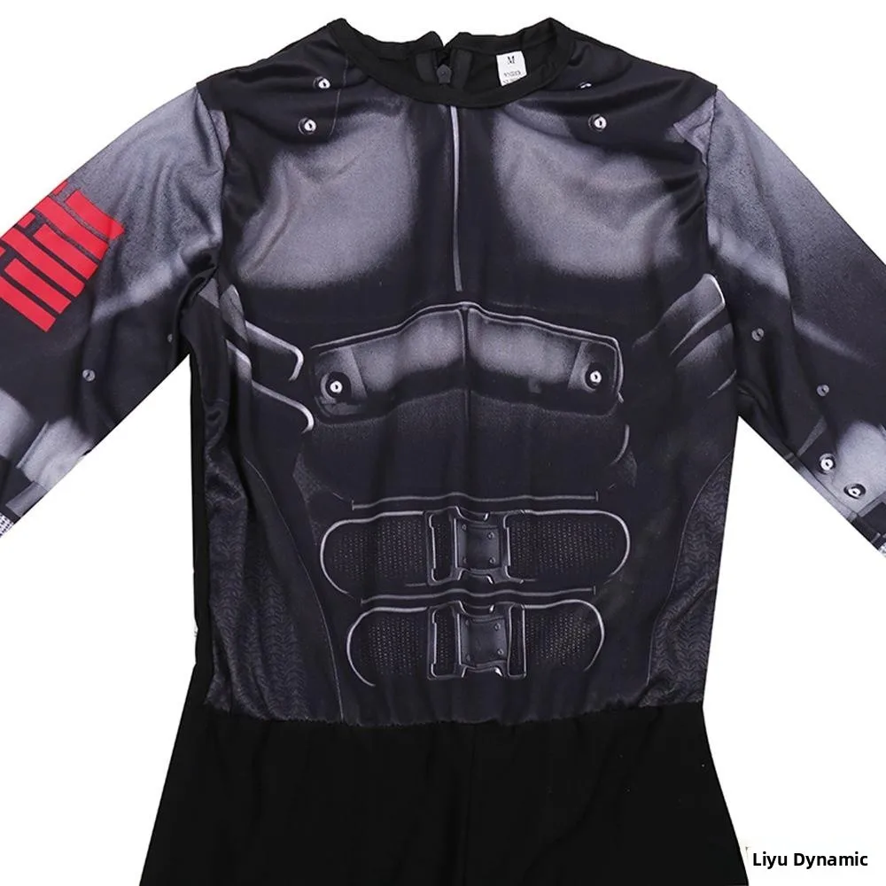 슈퍼히어로 특수부대 스네이크 아이 닌자 소년 어린이 할로윈 코스프레 의상 트렌디 플레이웨어 무대 공연 의상